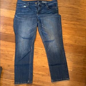 Skinny Ankle Low Rise jeans